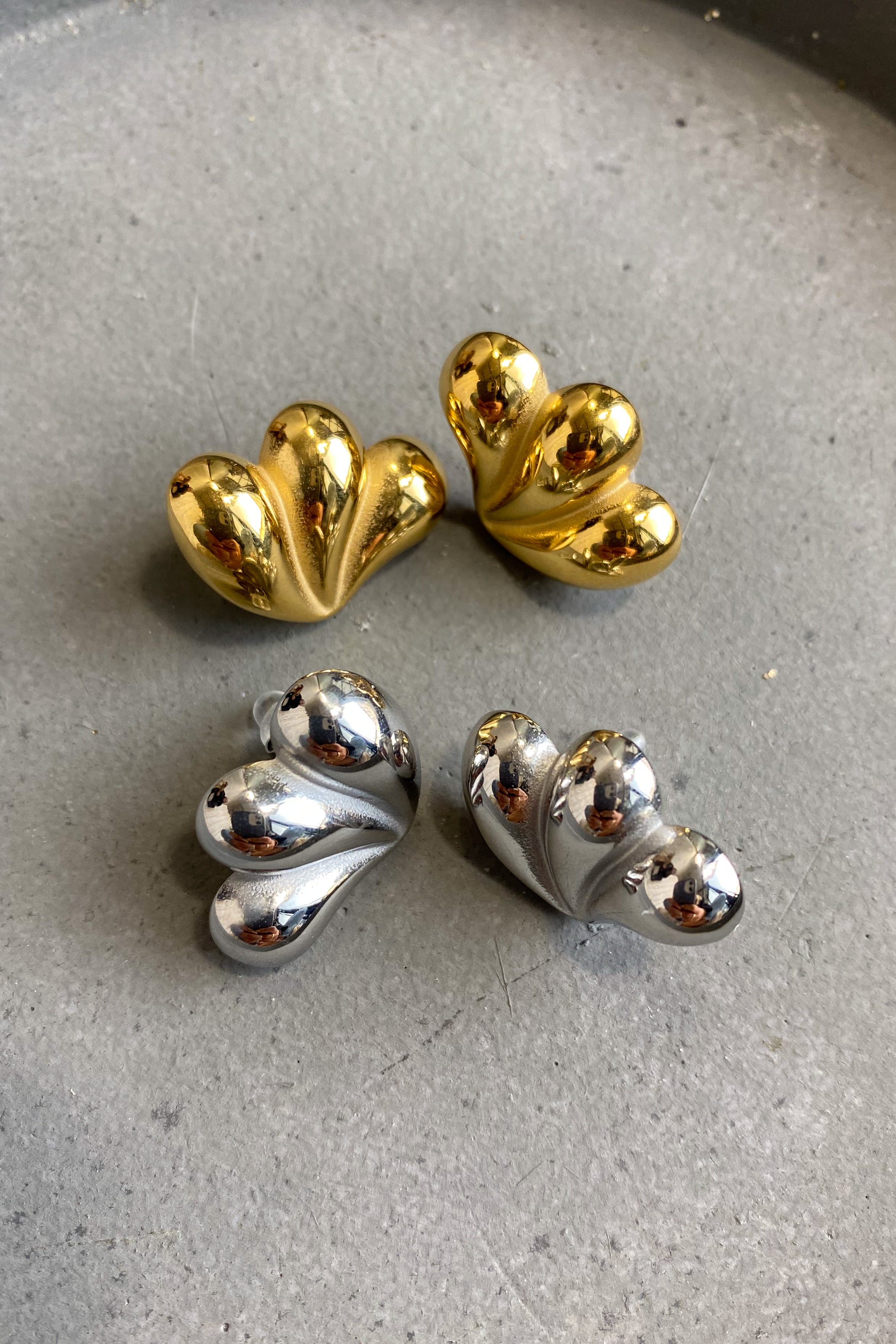 Boucles d'oreilles coquillage