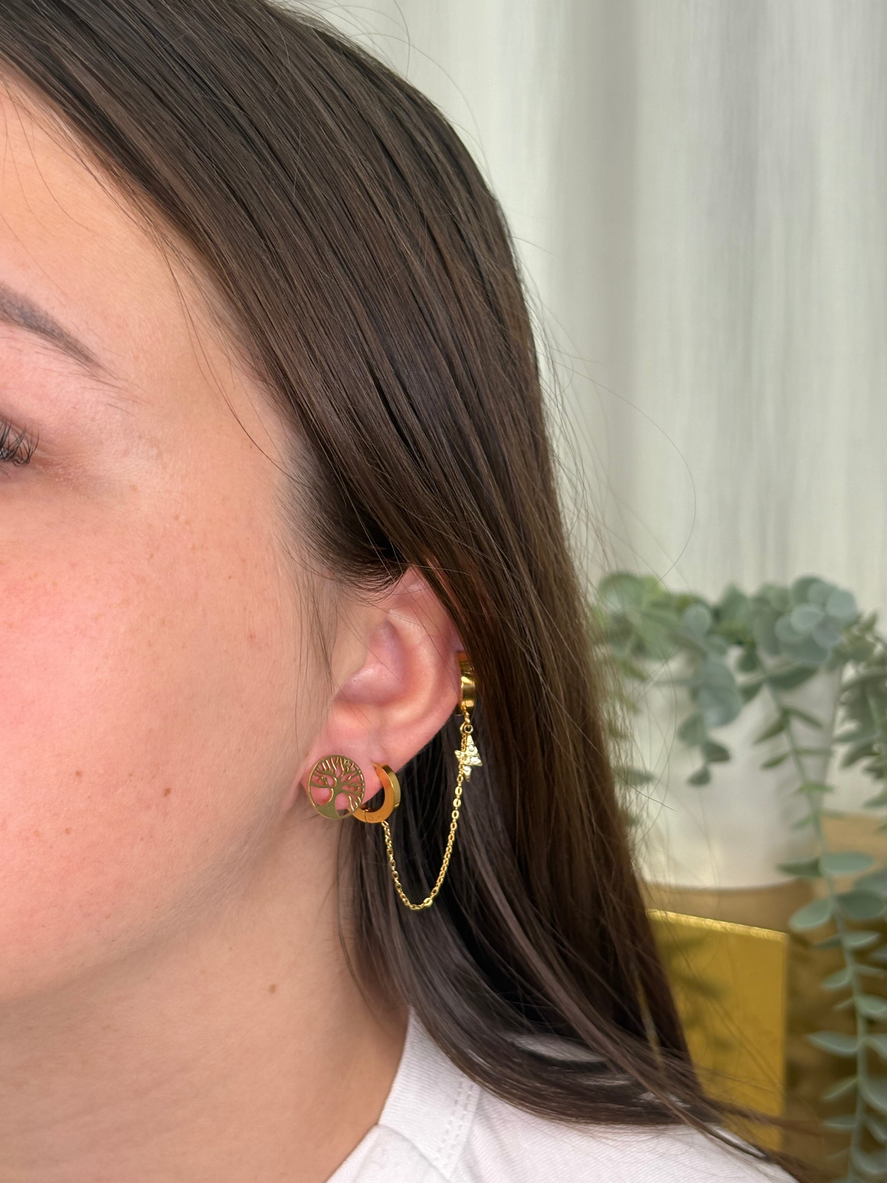 Boucles d’oreilles arbre de vie