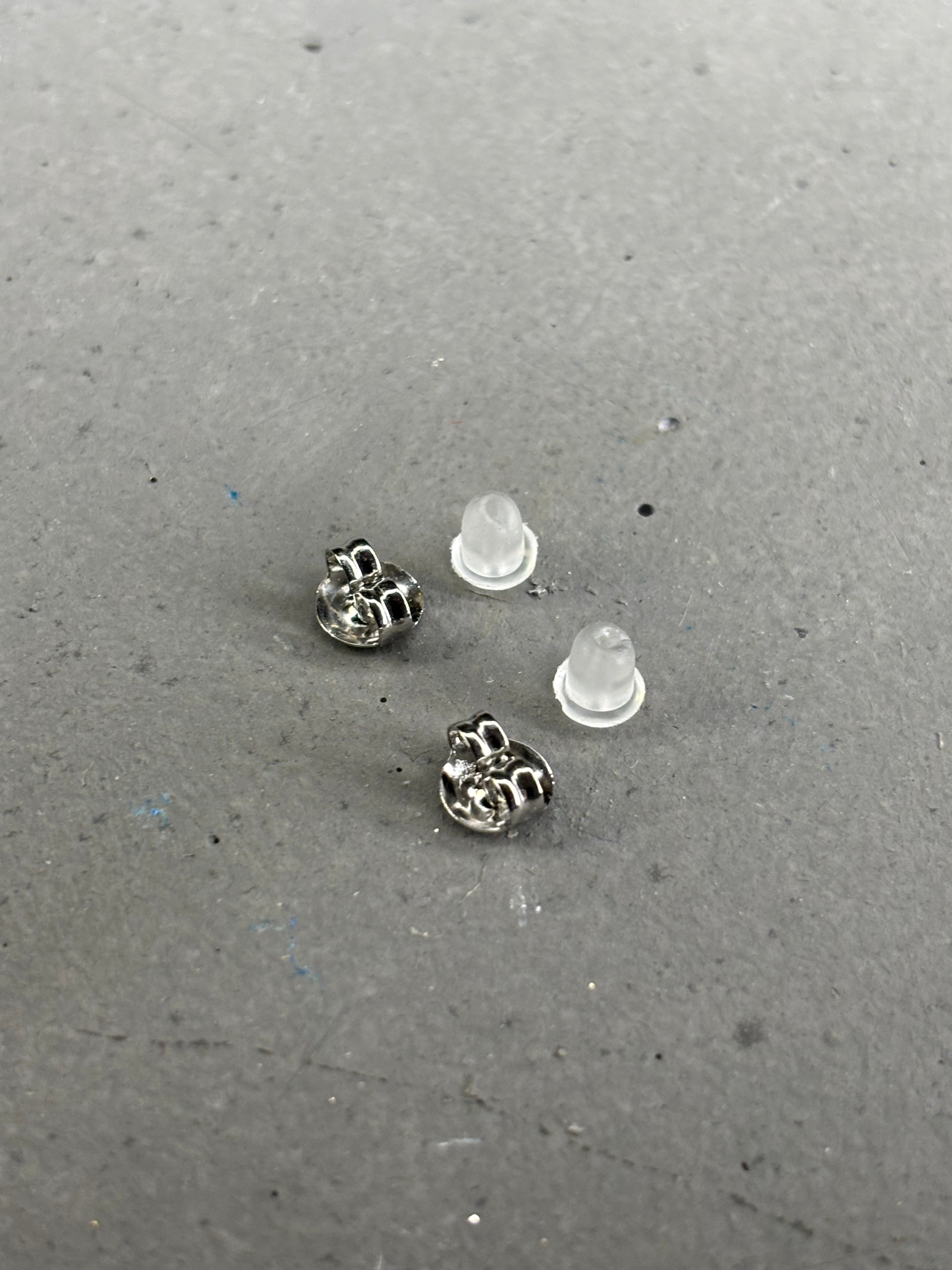 Mono boucle d'oreille - argenté