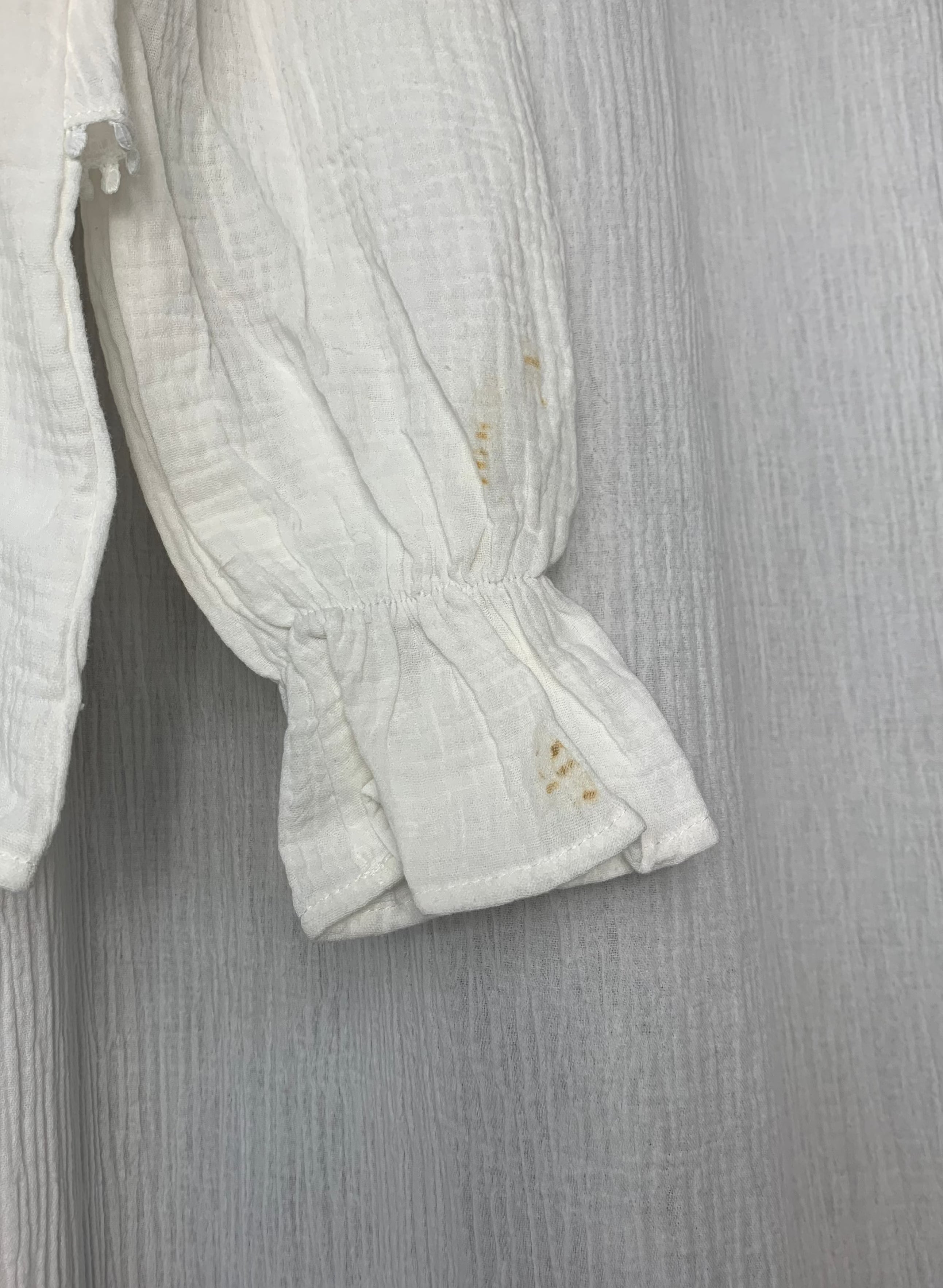 Blouse garance - tachée