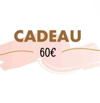 E-carte cadeau 60€