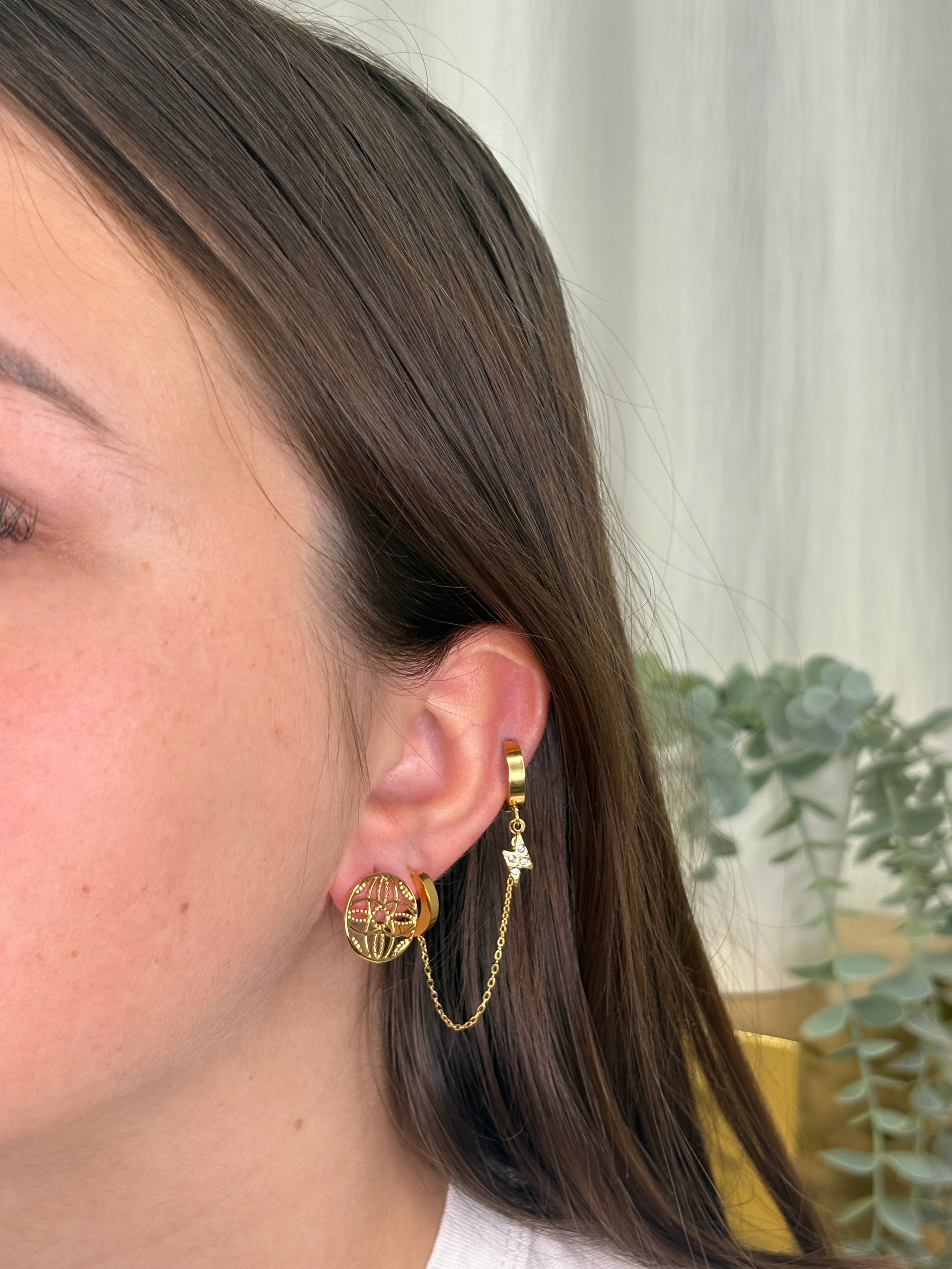 Boucles d’oreilles mandala