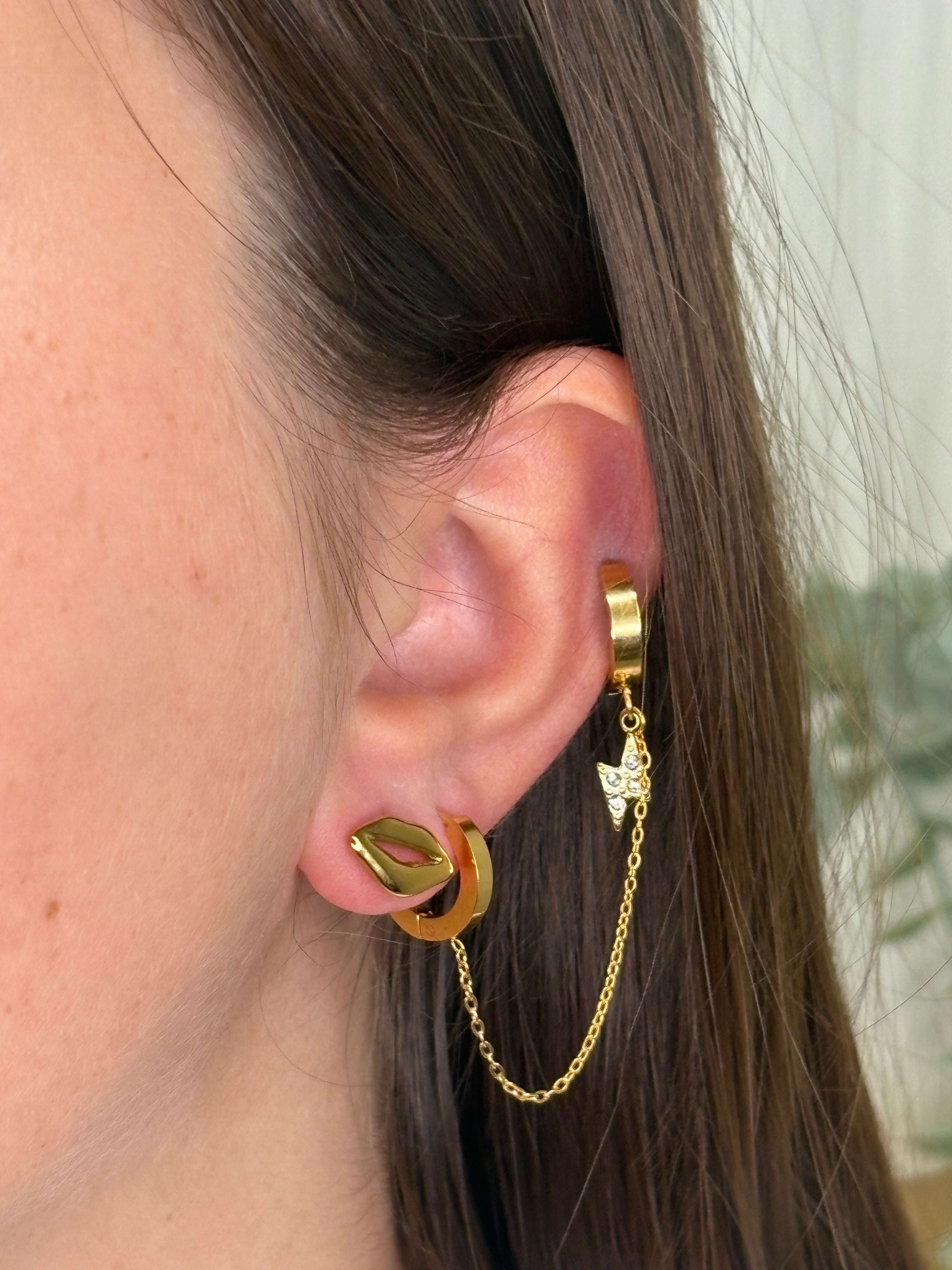 Boucles d’oreilles bouches