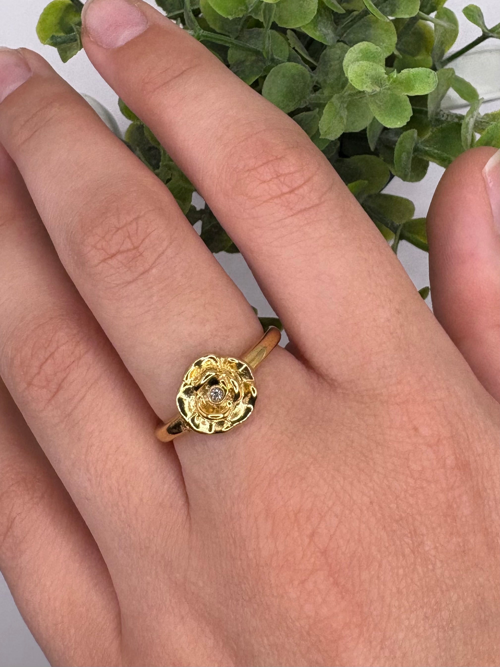 Bague fleur