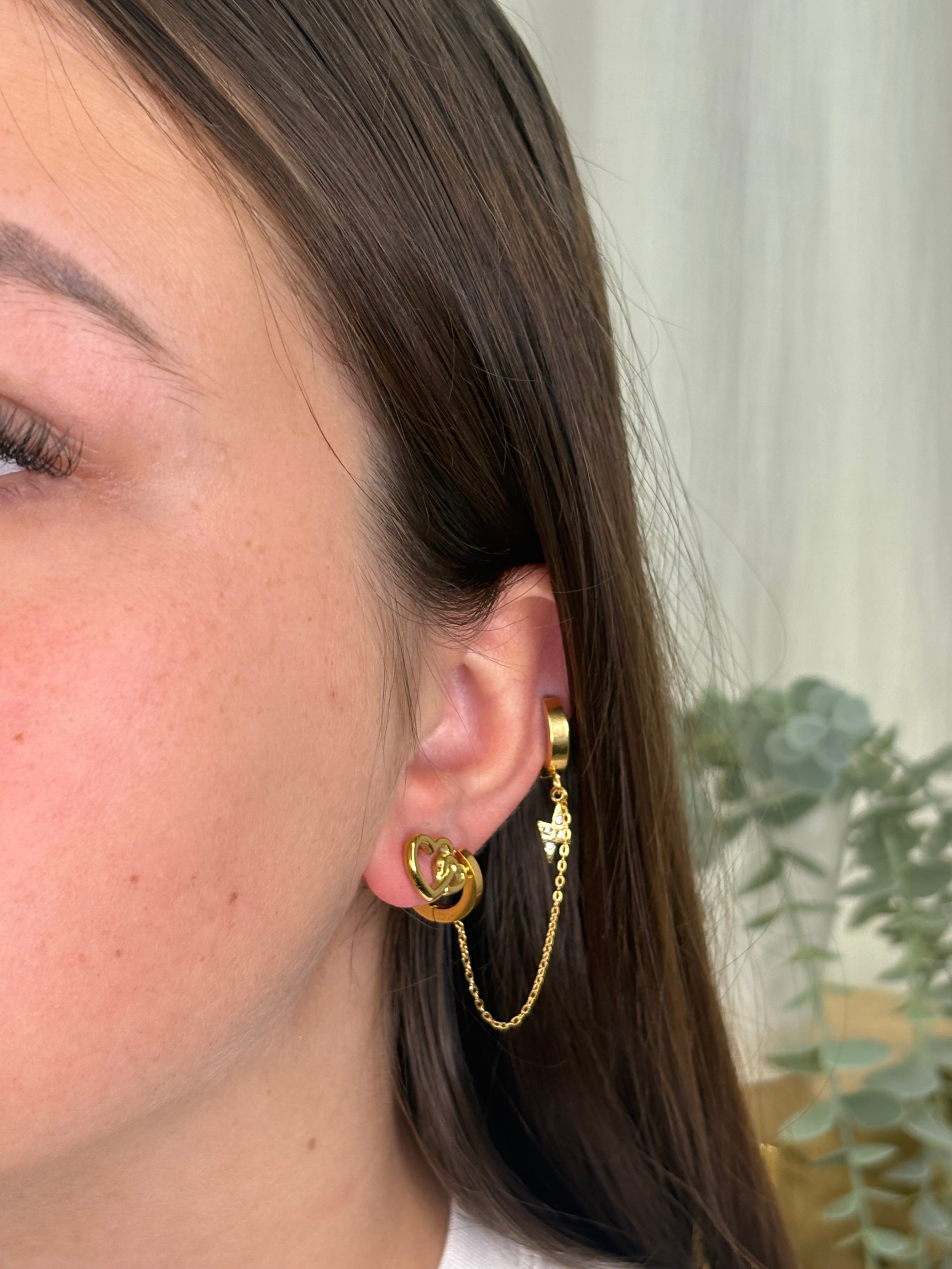 Boucles d’oreilles cœurs