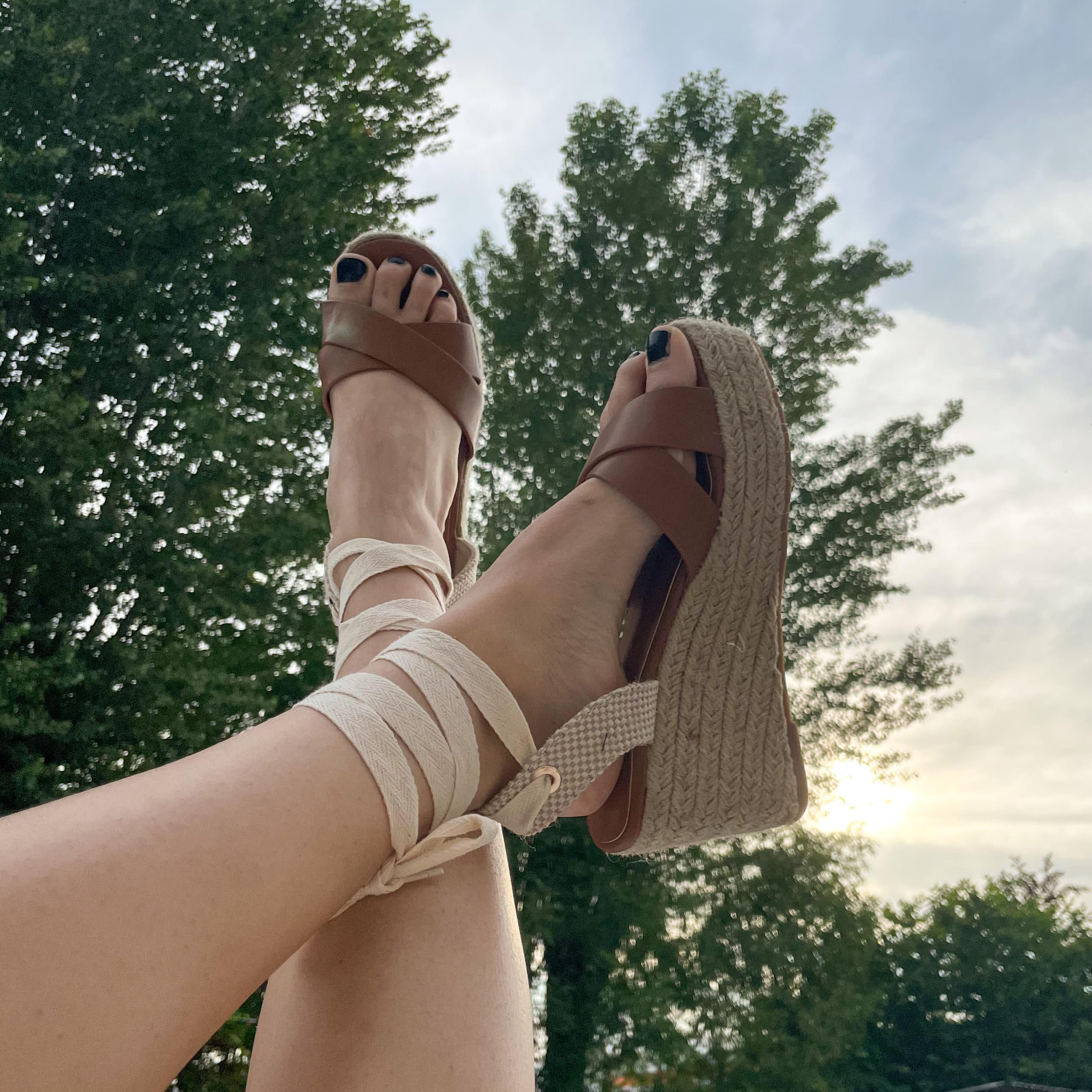 Chaussures compensées