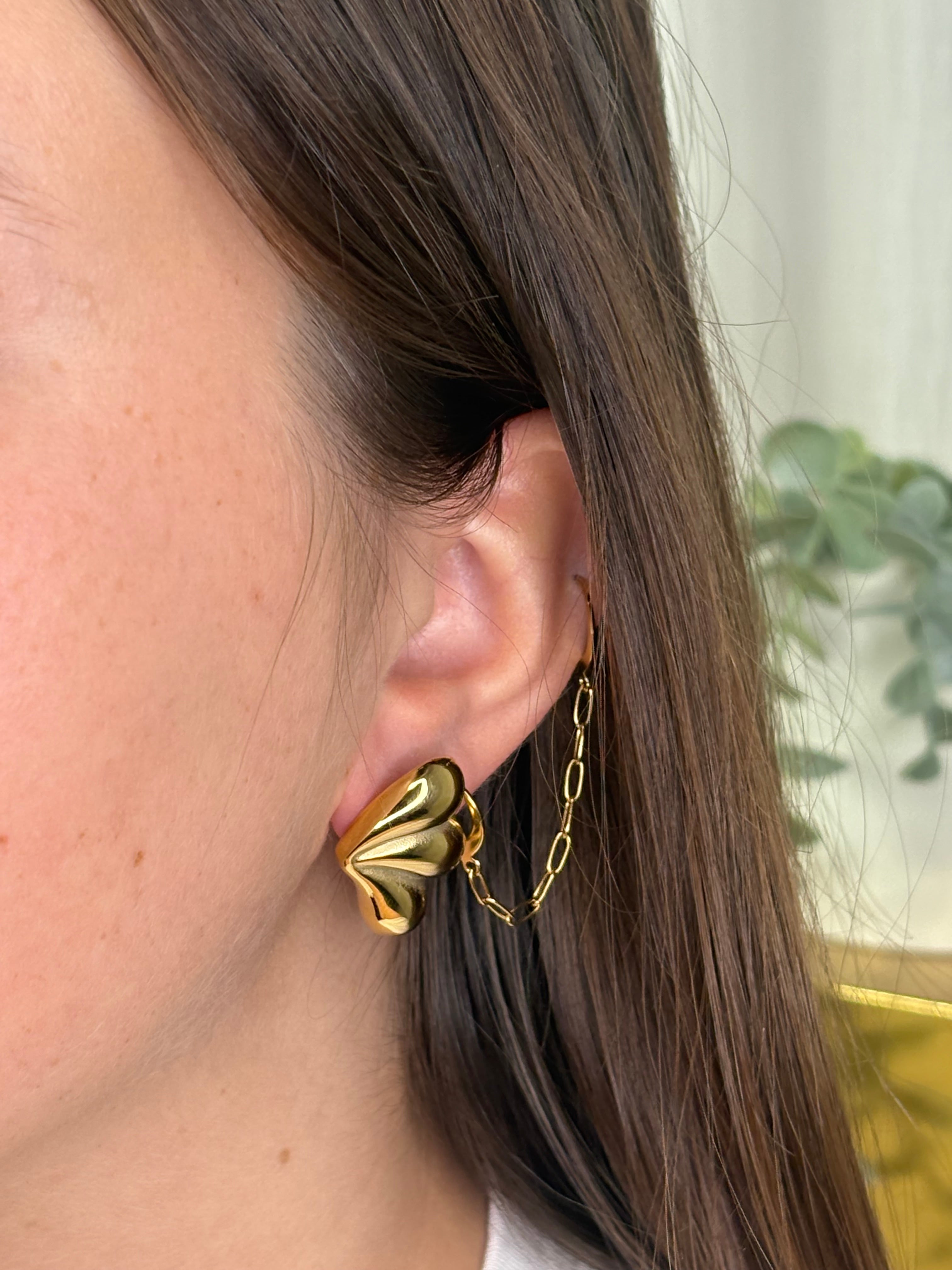 Boucles d’oreilles pétales