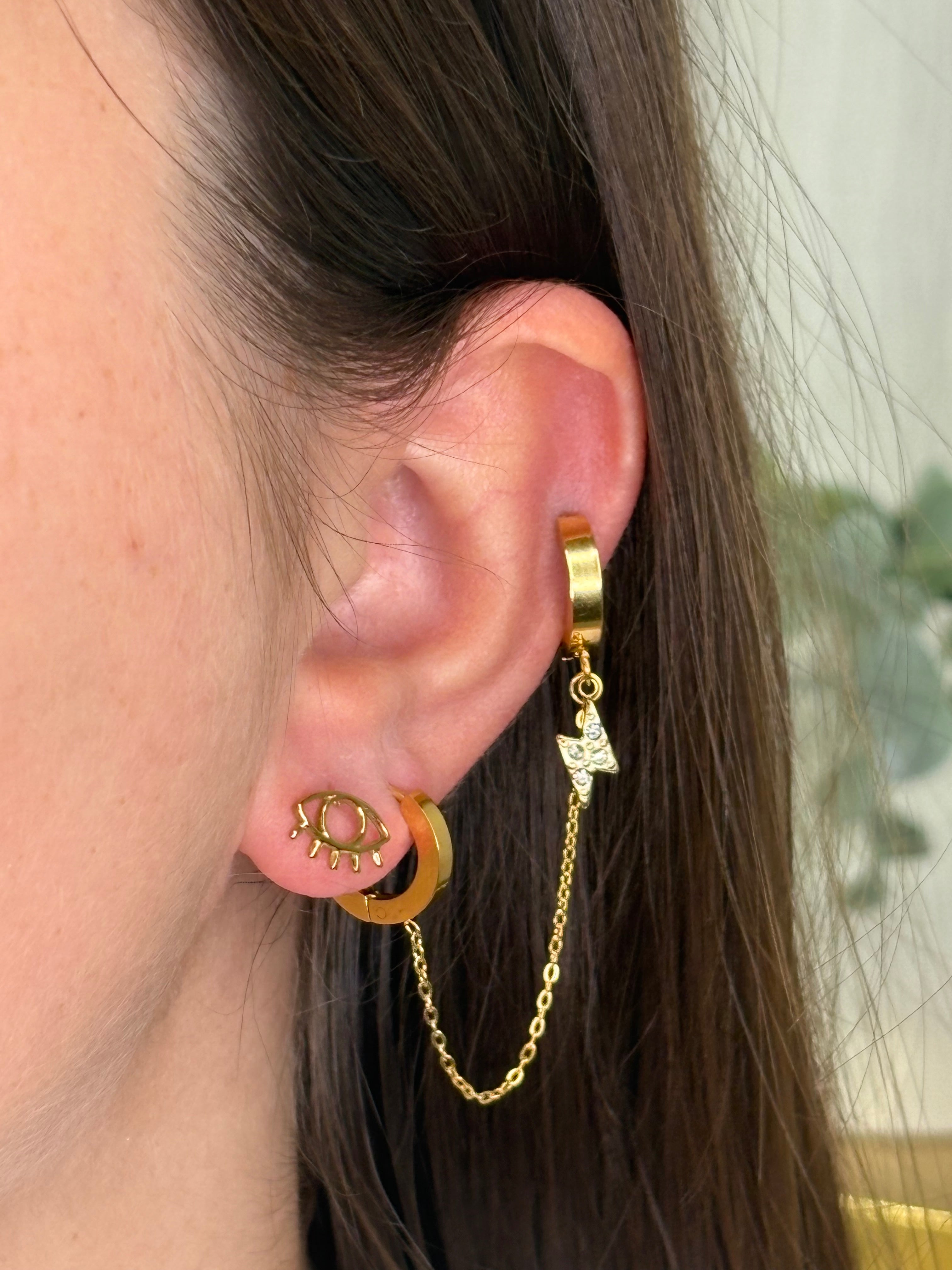 Boucles d’oreilles œil