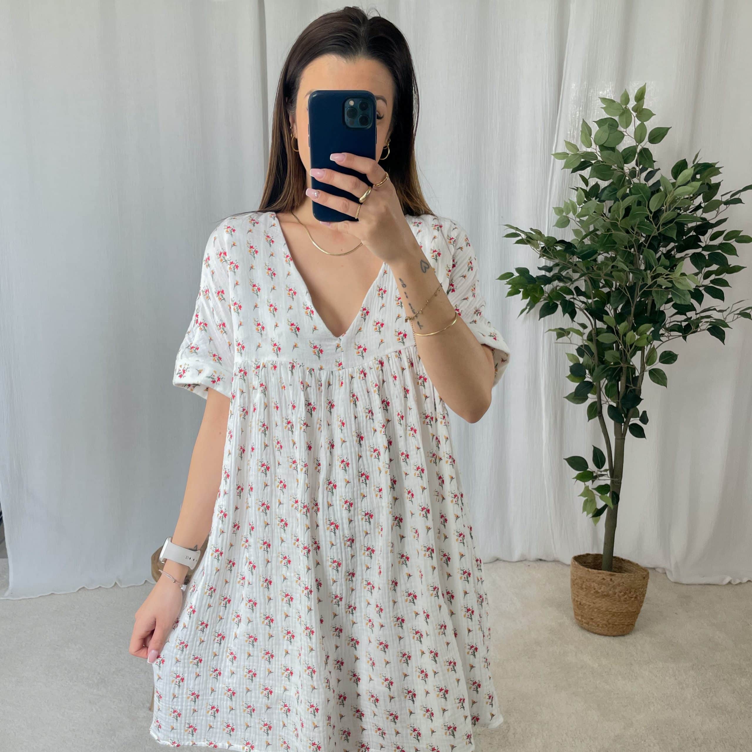 Robe-short Maïwenn - trouée