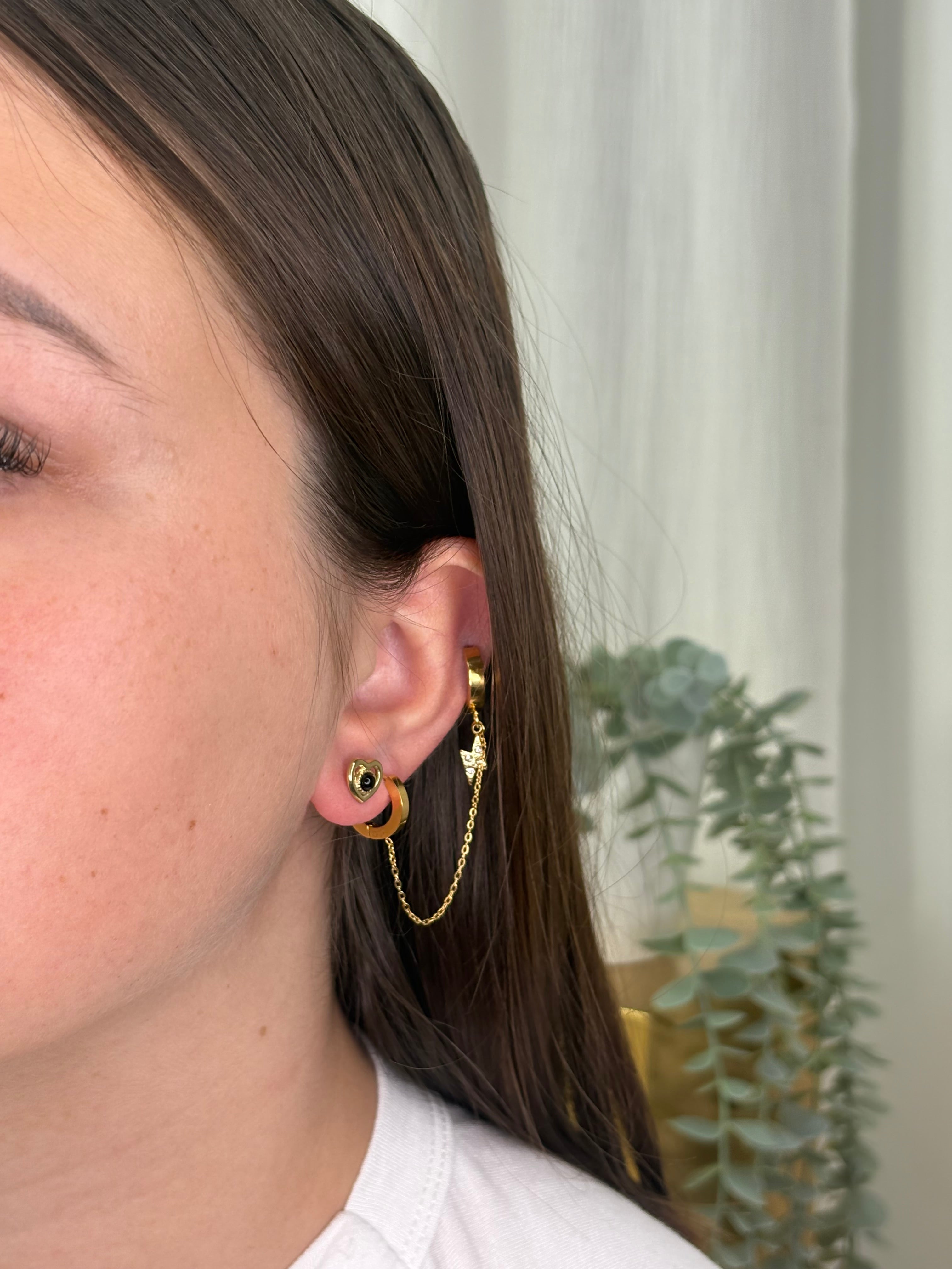Boucles d’oreilles petits cœurs