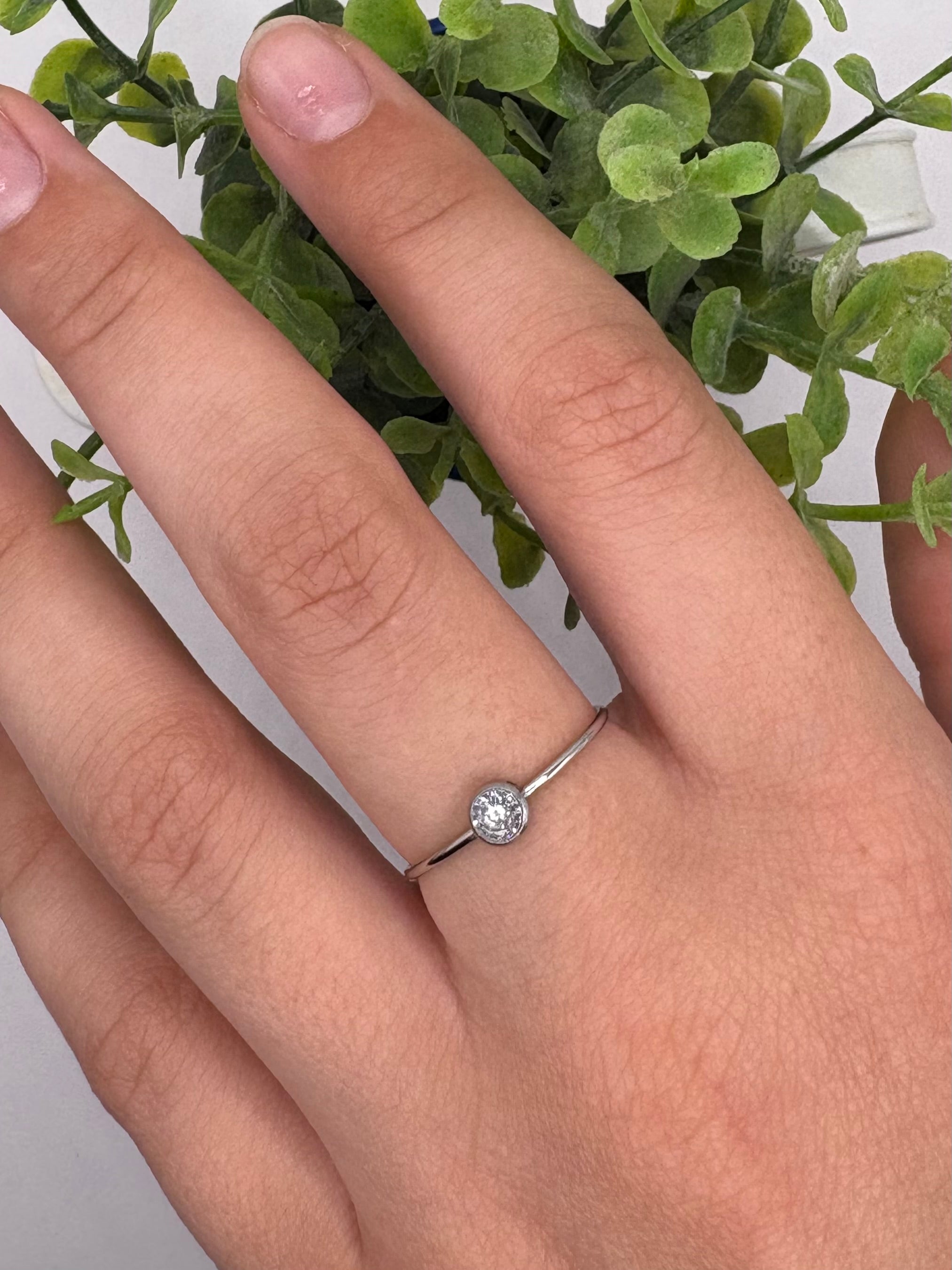 Bague strass