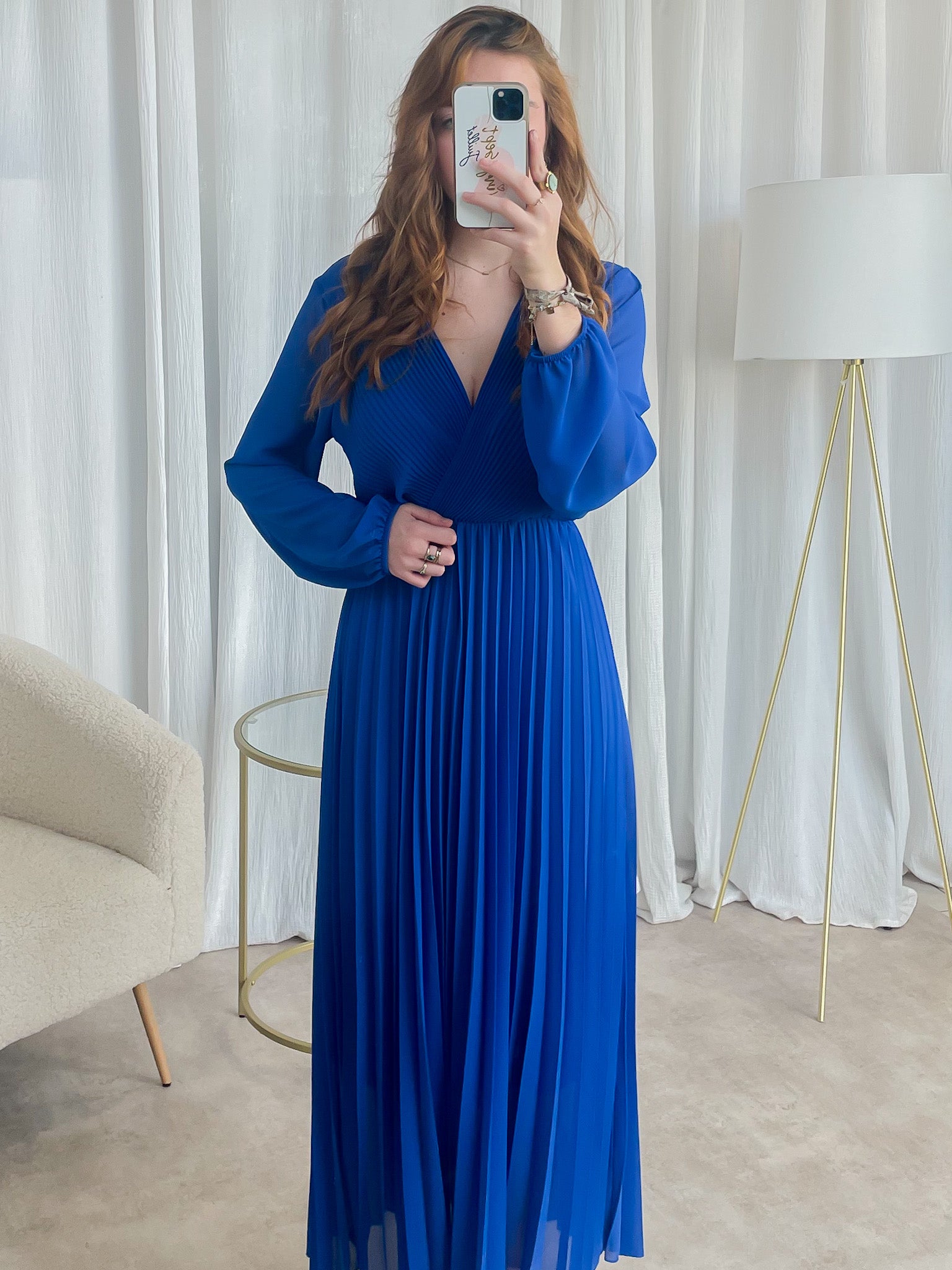 robe emeline - bleue