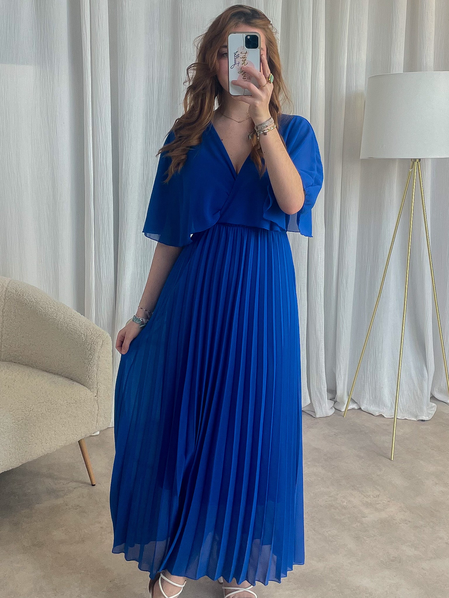robe sandrine - bleue