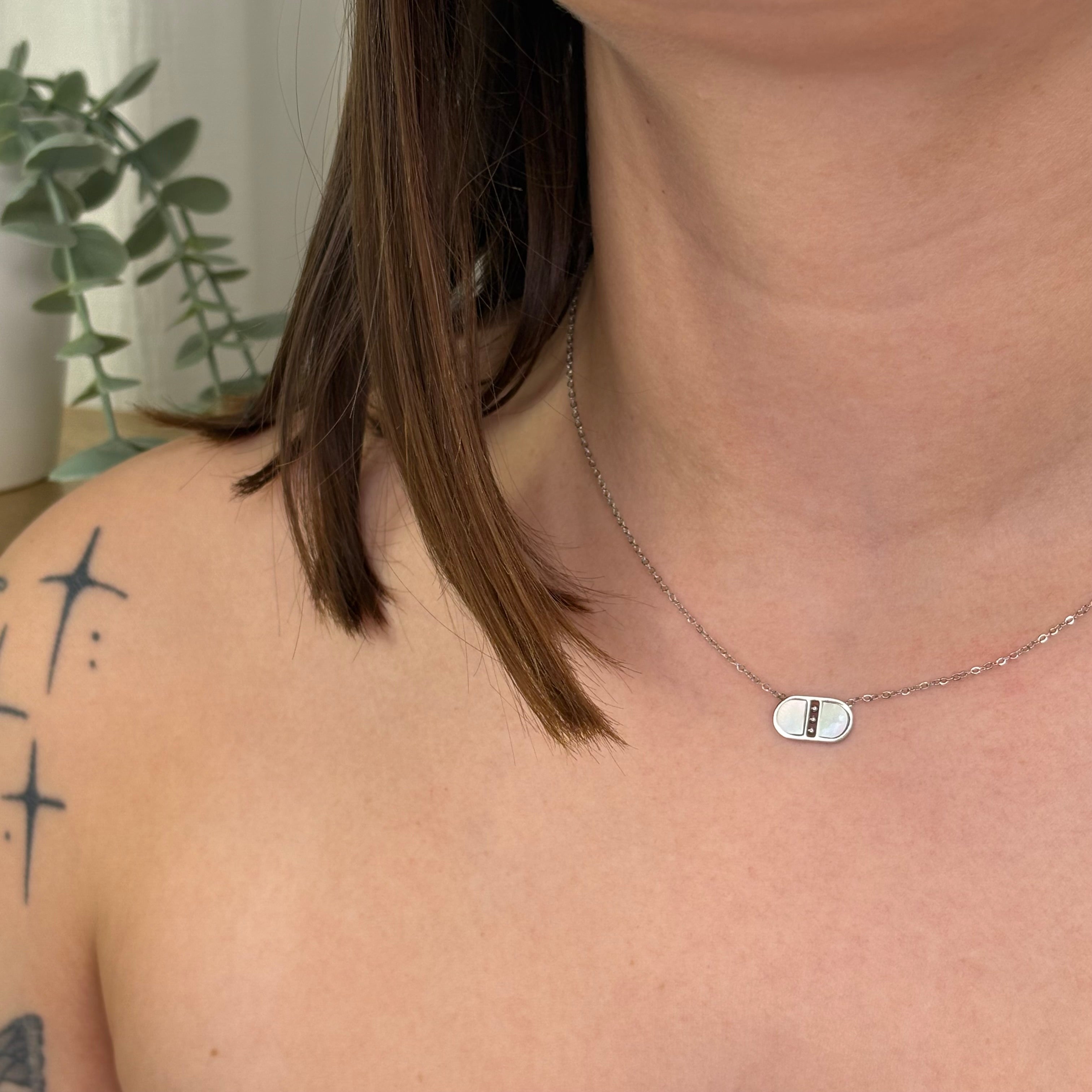 Collier nacré