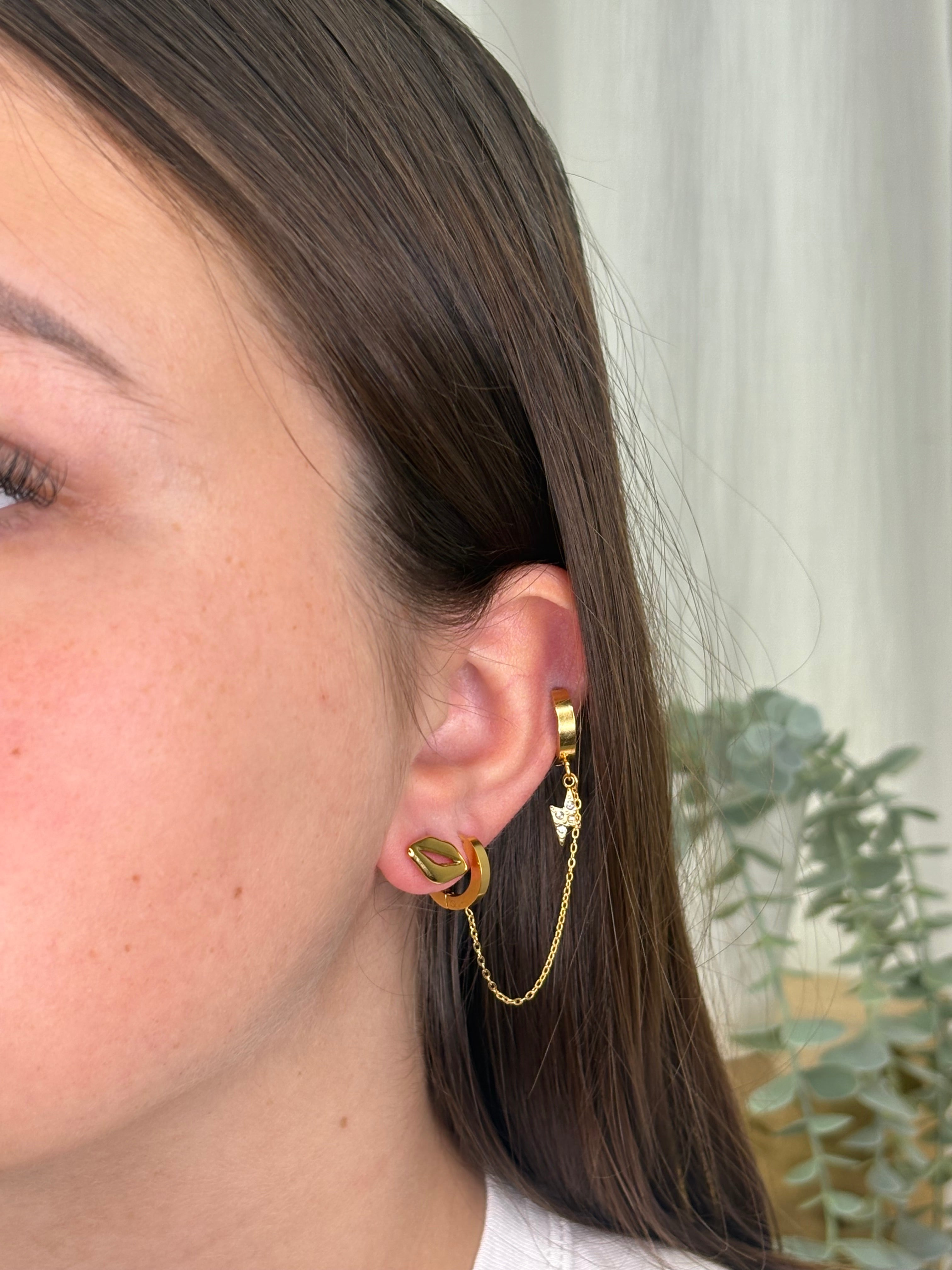 Boucles d’oreilles bouches