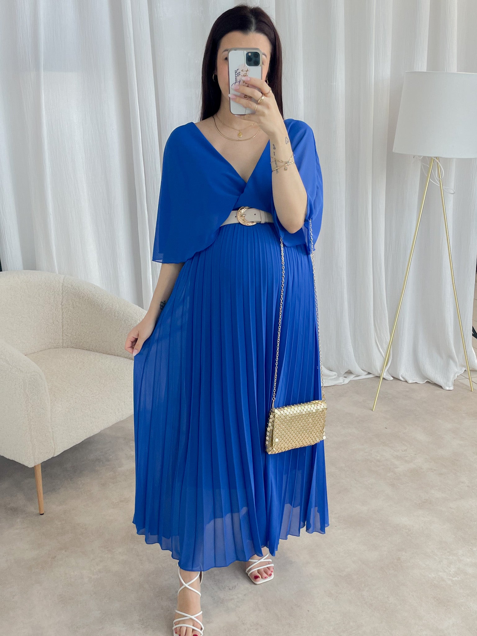robe sandrine - bleue
