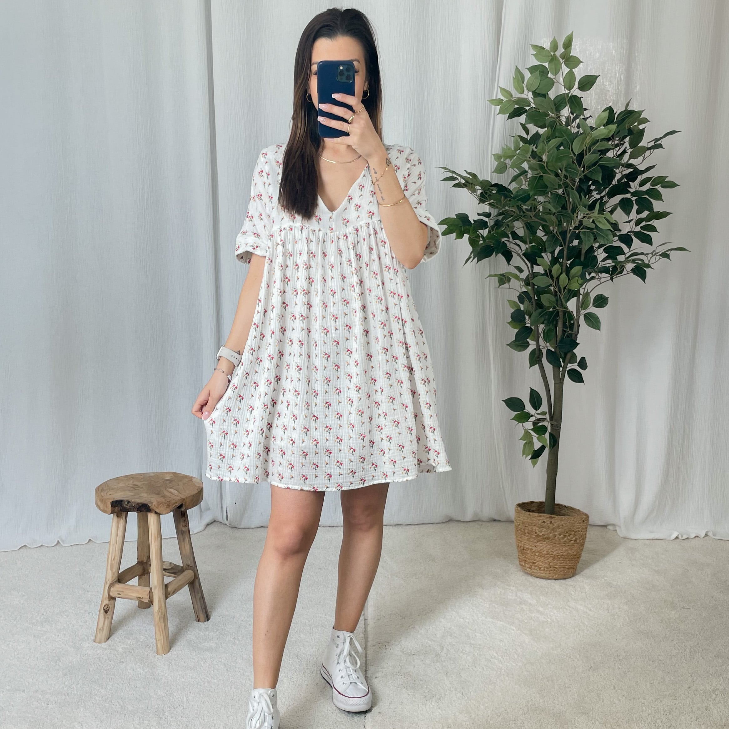 Robe-short Maïwenn - trouée